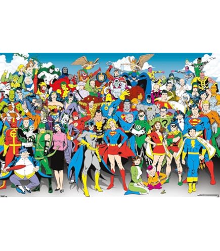 Amazon.co.jp: トレンド国際DC comics-rebirthフレーム入りポスター