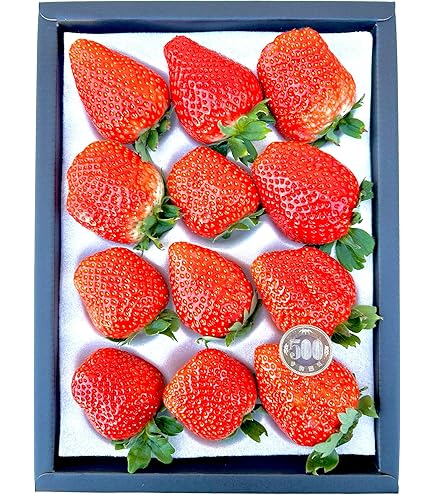 Amazon.co.jp: 超大粒 イチゴ とちおとめ・とちあいか章姫等 約600g