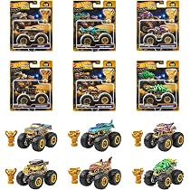 ‼️値下げ‼️ホットウィール　モンスタートラック　2023年発売　ゴールド版　全5種 Amazon | ホットウィール(Hot Wheels) モンスタートラック トロフィー
