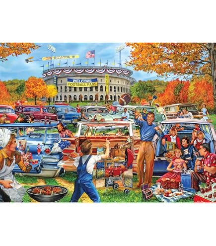 RoseArt My Happy Place – Camper Night – 750 Teile Puzzle, Mit Poster, 48,9 X 67,6 Cm