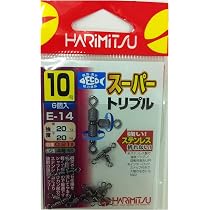 Amazon | HARIMITSU(ハリミツ) E-14 スーパートリプル 小袋入 10号