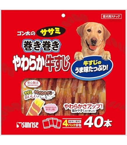 Amazon | ゴン太 ゴン太のササミ巻き巻き やわらか歯ブラシガム