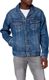 Lee Men's Rider Jacket Denim, Blue 