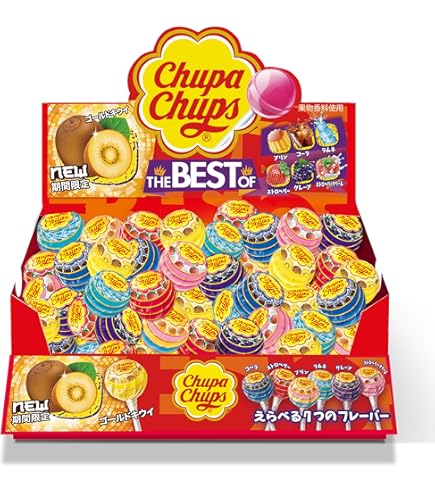 Amazon.co.jp: クラシエ チュッパチャプスホイールディスプレイ200本入