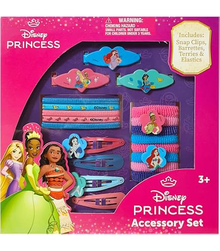 Disney Princess Style Collection Girls Trendy Hair Pretend Play