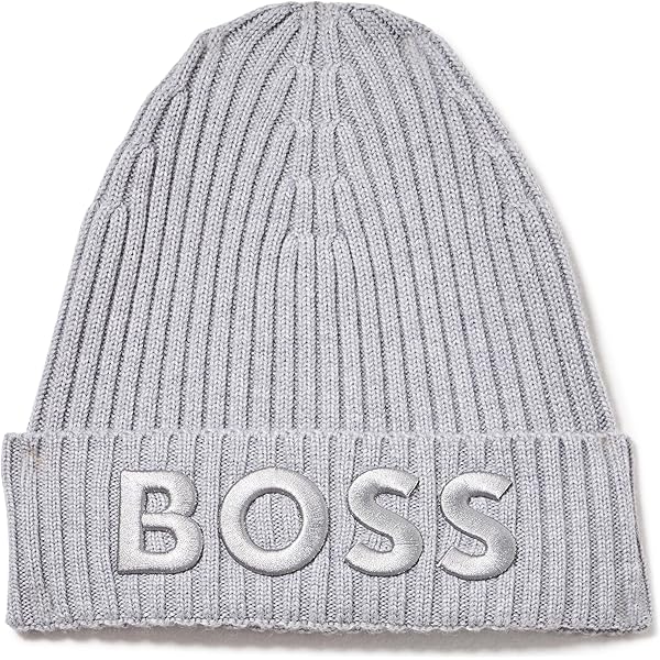 Amazon | [BOSS] [ヒューゴボス] 帽子 ニットキャップ ニット帽 Asic