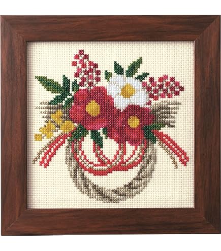 クロスステッチ 福牡丹 Amazon | 上級者クロスステッチキット牡丹蝶-40x50cm11CT人気刺繍図案