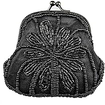 ビーズ　がまぐち財布　小銭入れ 大人かわいい