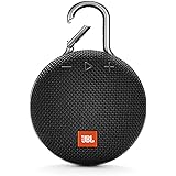 JBL CLIP3 Bluetoothスピーカー IPX7防水/パッシブラジエーター搭載/ポータブル/カラビナ付 ブラック JBLCLIP3BLK