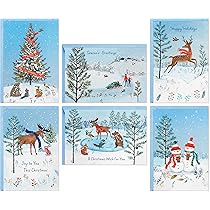 Hallmark 'Twas The Night Before Christmas Card Assortment - 12 Cards With Keepsake Box
