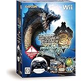 モンスターハンター3(トライ) クラシックコントローラPRO【クロ】パック 特典 モンスターヘッドフィギュア付き - Wii