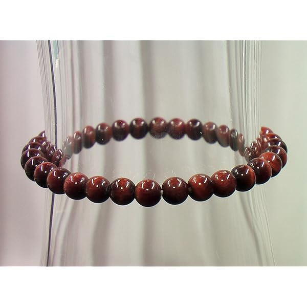 24k金 赤紐ビーズブレスレット 14kgfシンプルレッドゴムブレスレット【14kgf、ビーズ