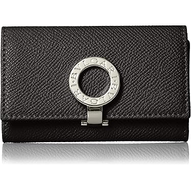 ☆sho☆ レア品 美品 ブルガリ レザー ロゴプレート キーケース② 2つ折りキーケース｜Bridle Leather ブライドルレザー | ラスト