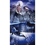 ラッセン iPhoneSE/5s/5c/5 壁紙 視差効果 オルカ イヴII 【光るパズル】 ラッセン iPhoneSE/5s/5c/5 壁紙 視差効果 オルカ イヴII 【光るパズル】