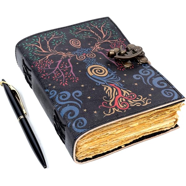 Blank Spell Book Of Shadows Journal With Lock Clasp Prop Hocus Pocus Vintage Handmade Leather Diary 2854221382773 Blank Spell Book Of Shadows Journal With Lock Clasp Prop Hocus Pocus Vintage Handmade Leather Diary 2854221382773