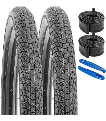 Amazon | YunSCM 2本セット,20 1.95 タイヤ,20x1.95 53-406 自転車