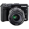 Canon ミラーレス一眼カメラ EOS M3 レンズキット(ブラック) EF-M18-55mm F3.5-5.6 IS STM 付属 EOSM3BK-1855ISSTMLK
