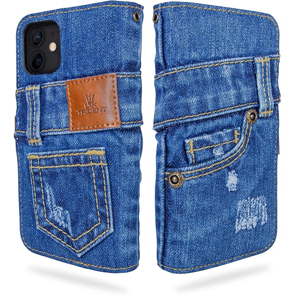 デニムリメイクポーチ⭐サコッシュ⭐スマホケース⭐ポシェットポーチ 