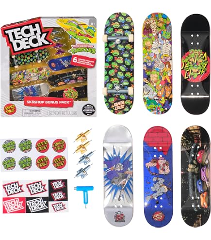 Amazon | Tech Deck、Ultra DLX指板4個パック、DCスーパーマンスケート