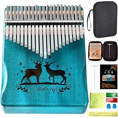 MOOZICA カリンバ 彫刻あり 防振収納ケース付き/Y30028-D2 MOOZICA カリンバ 彫刻あり 防振収納ケース付き/Y30028-D2