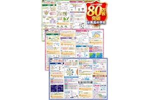 お風呂の学校 中学受験 理科 お風呂ポスター 中学受験塾講師監修 理科まとめ 学習 3枚セット/B3サイズ/日本製 生物 地学 化学 物理 | 入浴時間を活用した効率的な学習,耐水性・耐久性のあるユポ紙を使用,中学受験マスター