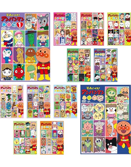 Amazon.co.jp: それいけ! アンパンマン '16 [レンタル落ち] 全12巻