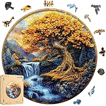 Amazon | キュニスレ(Qiuenisray) ジグソーパズル 200ピース 木製