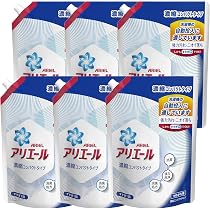 アリエール フレッシュクリーンの香り 洗濯用合成洗剤 1000g×6袋