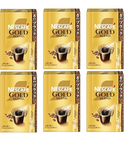 Amazon.co.jp: ネスカフェ ゴールドブレンド スティック コーヒー 外箱