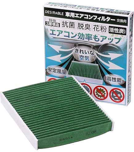 Amazon | Desirable製 特殊3層構造＆活性炭入り マツダ車 交換用