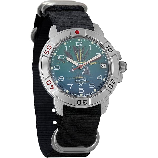 Amazon | Vostok | Sea Captain Amphibian 自動巻き ロシアン