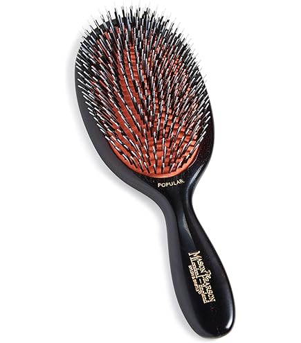 Amazon | Mason Pearson BN3 ハンディイノシシ毛ナイロン房ヘアブラシ