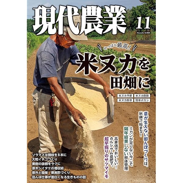 現代農業　2020年4月〜2024年12月 Amazon.co.jp: 現代農業2024年12月号 [雑誌] eBook : 農文協