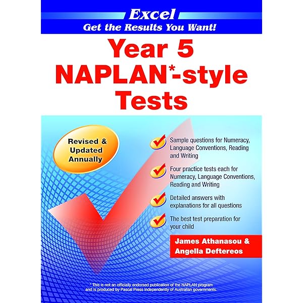 Excel Naplan Style Tests Year 5 Athanasou Deftereos Amazon Com Au Books