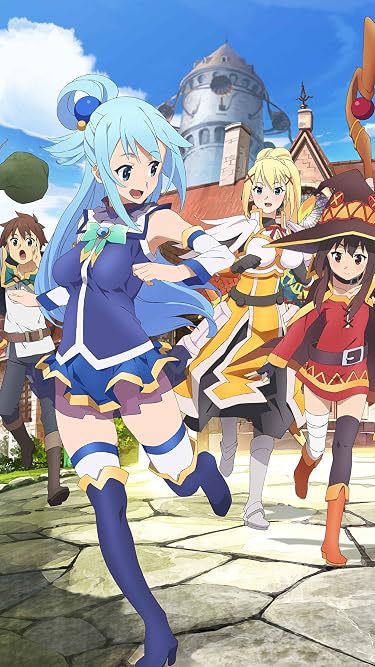 2023 春アニメ - アクア,めぐみん,ダクネス,カズマ