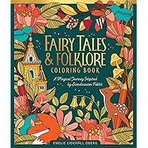 Amazon | Fairy Tales & Folklore Coloring Book: A Magical Journey