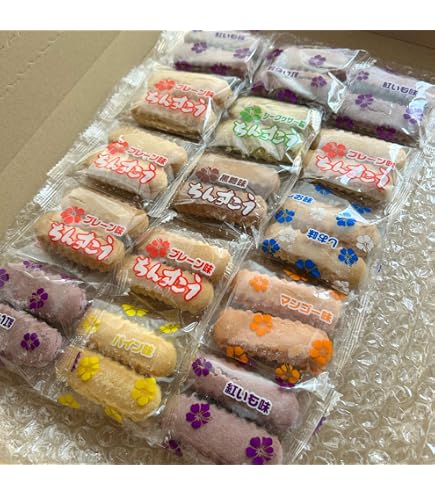 Amazon.co.jp: 名嘉眞製菓 ちんすこう 8種類 訳あり 沖縄銘菓 お土産品