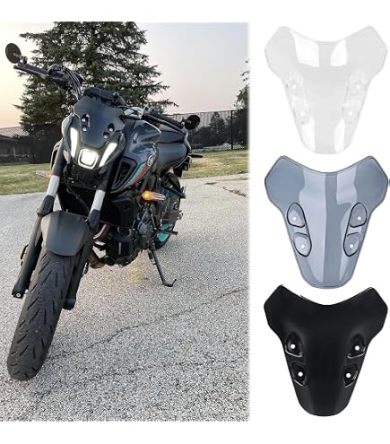 Amazon | Puig 22413H NEW GENERATION TOURING [SMOKE] MT-07 Y-AMT