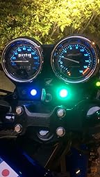 Amazon バイクパーツセンター メッキパーツ メッキメーターリングセット ホーネット250 メーターパーツ 車 バイク