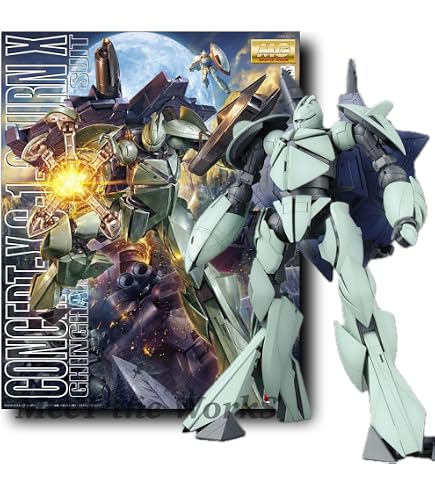 Amazon | 【MG】ターンX 1/100スケール 色分け済みプラモデル