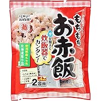 Amazon.co.jp: はくばく お赤飯 無洗米 308g×3袋 : 食品・飲料・お酒