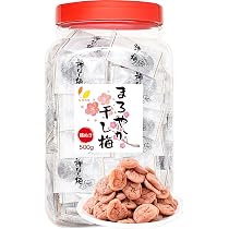 Amazon.co.jp: リフココ まろやか干し梅 種なし梅 個包装 500g (約130