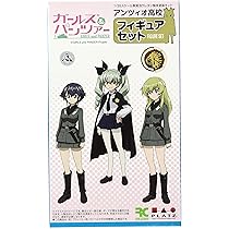 Amazon プラッツ 1 35 ガールズ パンツァー アンツィオ高校 フィギュアセット 3体 フィギュア ドール 通販