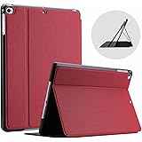 ProCase iPad 9.7 ケース (2018 2017) Air 2 / Air 1に適合 耐衝撃 スタンド機能 スマートカバー オートスリープ対応 (レッド)