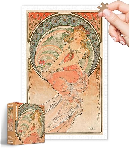 Amazon | アルフォンス・ミュシャ パズル 500ピース ジグソーパズル