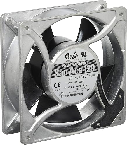 Amazon.co.jp: 山洋電気 24V DCファン San Ace 120L 9GLタイプ DC24V