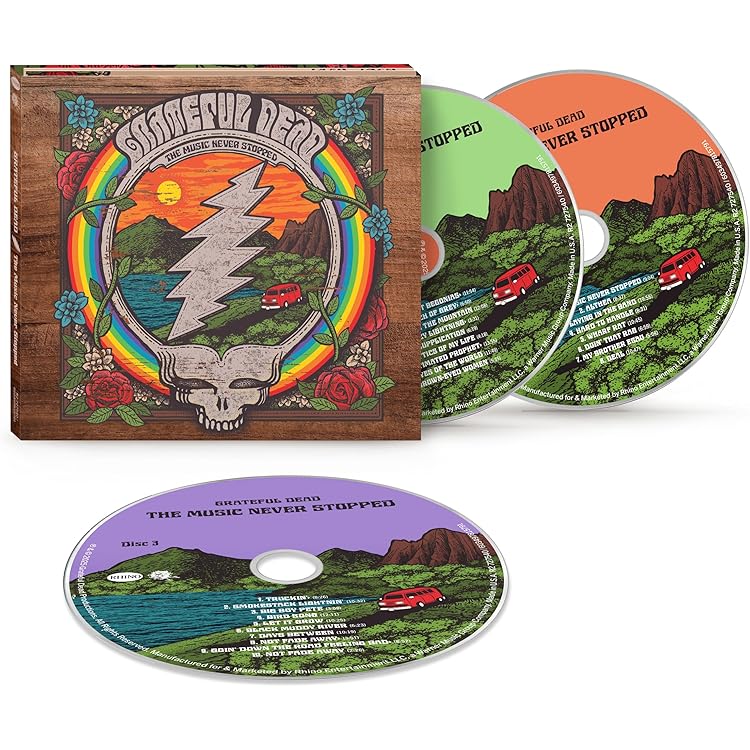 Amazon.co.jp: GRATEFUL DEAD (SKULL & ROSES)[50TH ANNIVERSARY