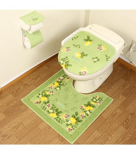Amazon｜トイレマット 4点 セット 日本製 ドレニモ オカ ロイヤル