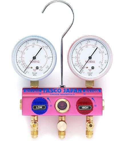 Amazon.co.jp: イチネンTASCO TA124WH ボールバルブ式ゲージ 