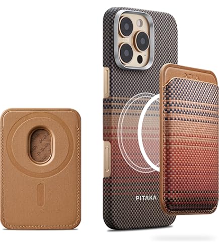 Amazon.co.jp: 【プレミアム全面保護】 PITAKA iPhone 17 Pro用 ケース